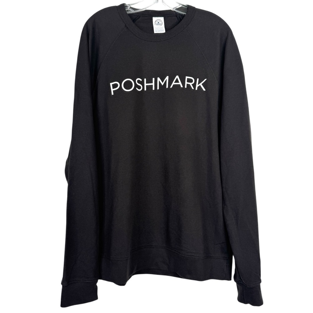 POSHMARK NEW Rare Black Logo Sweatshirt 2XL Poshfest NEW